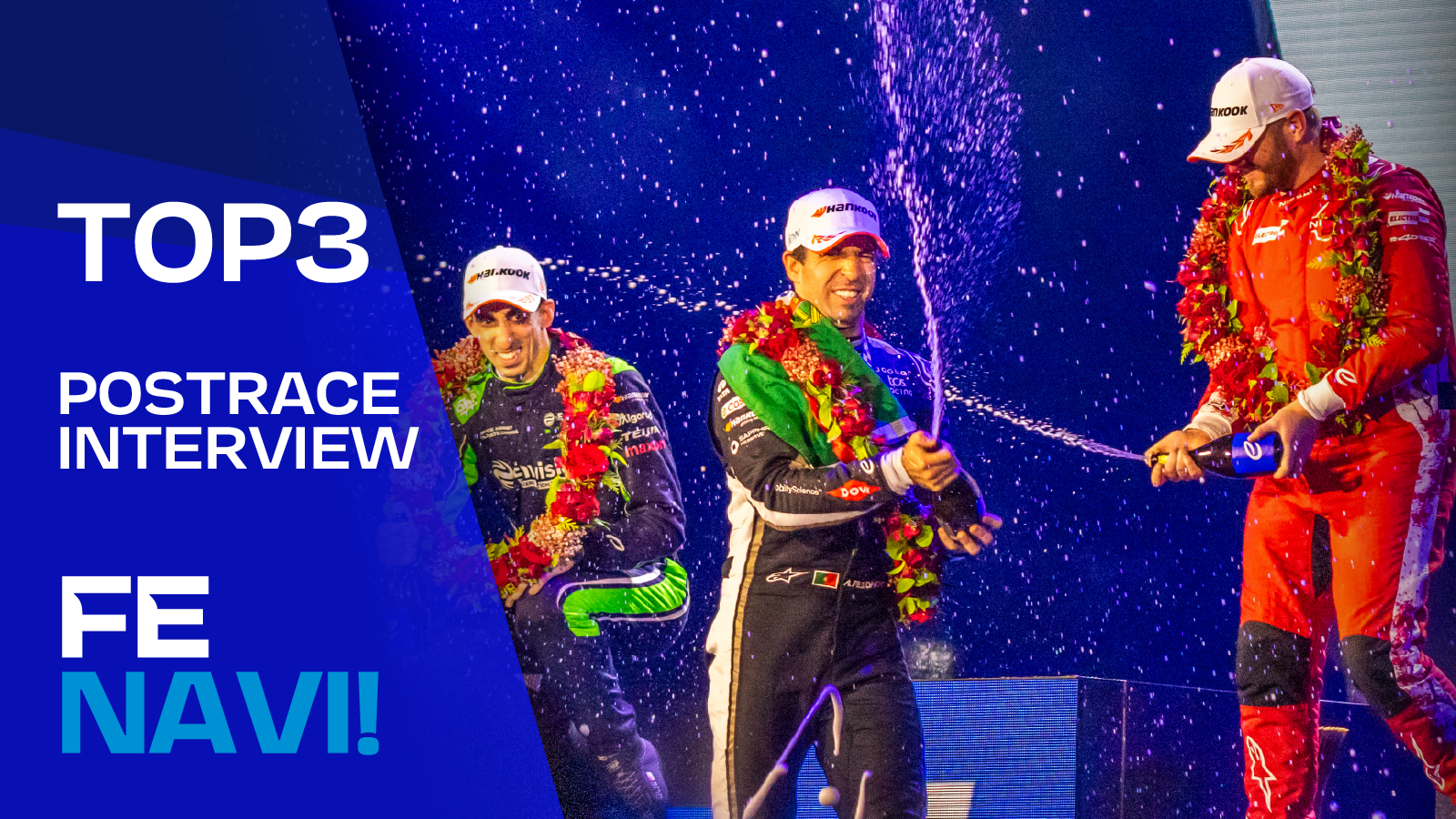 「150戦目の勝利！」「正直、昨日は自信を失っていた」Rd.5 ジェッダ E-Prix【決勝後プレスカンファレンス】