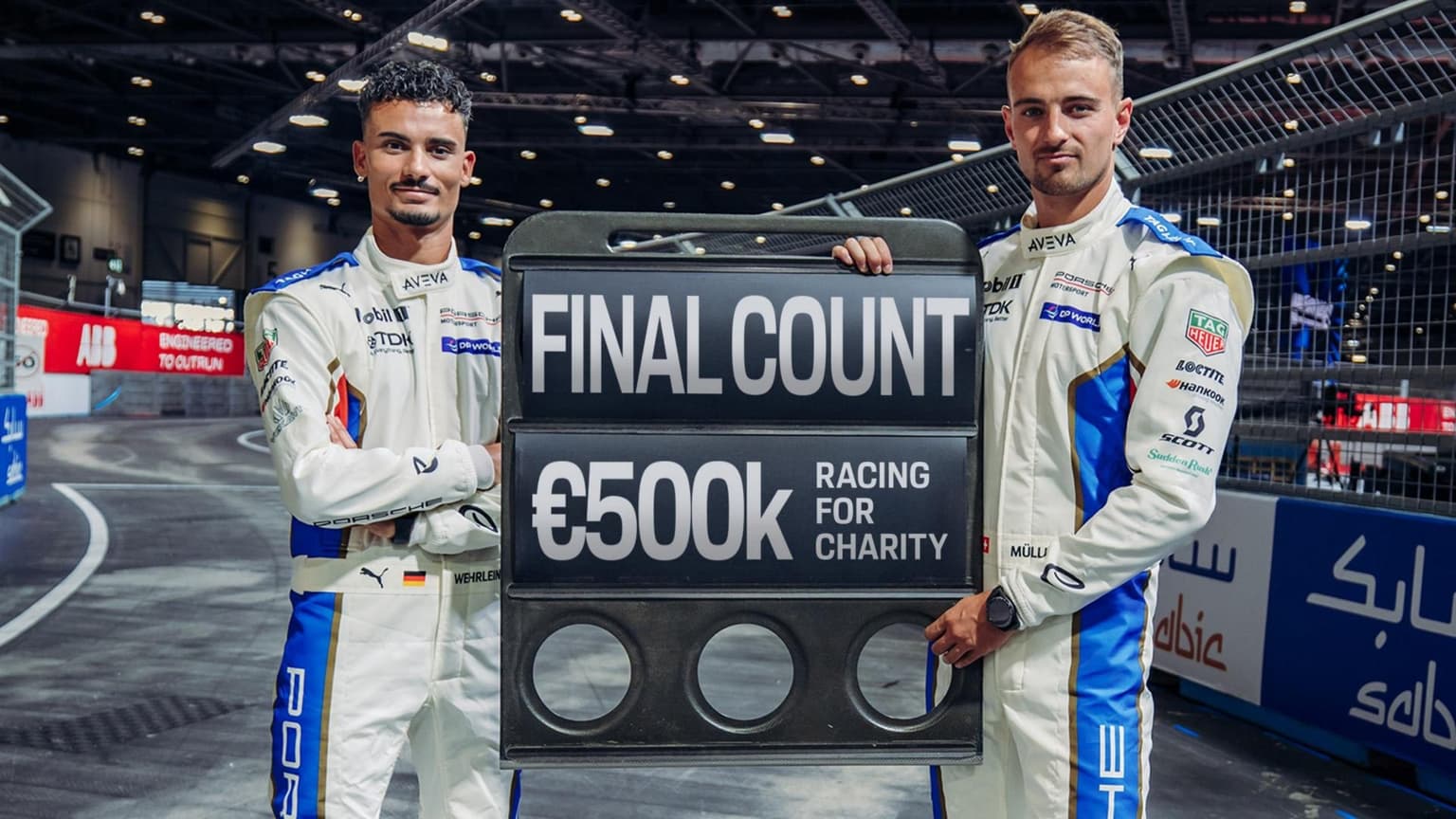 1周400ユーロを寄付する「Racing for Charity」で1,123周を走破 ポルシェ、50万ユーロを慈善団体へ